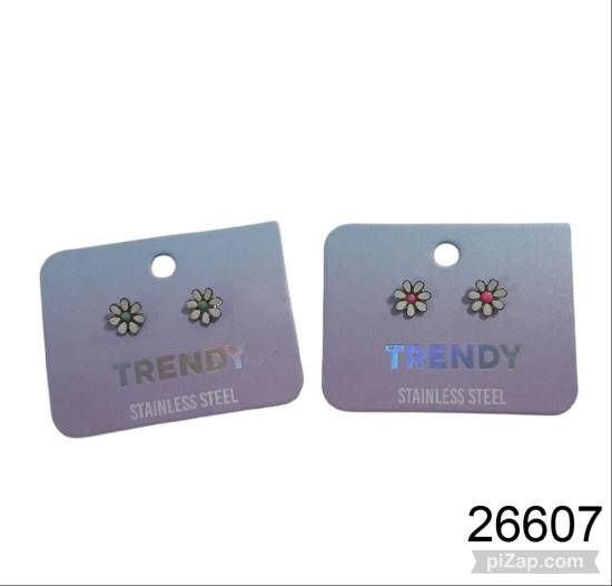 Imagen de ARO ACERO FLORCITA TRENDY 8.26